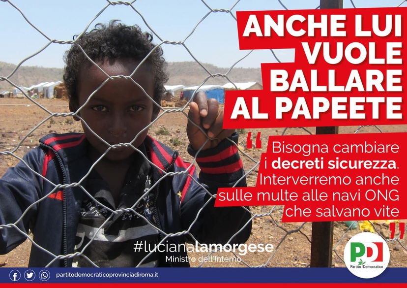 Il PD e il rifugiato che vuole ballare al Papeete article-post
