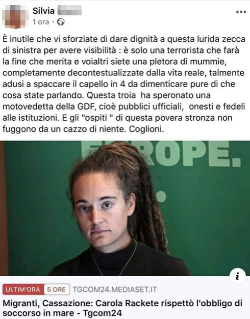 poliziotta grosseto rackete - 3