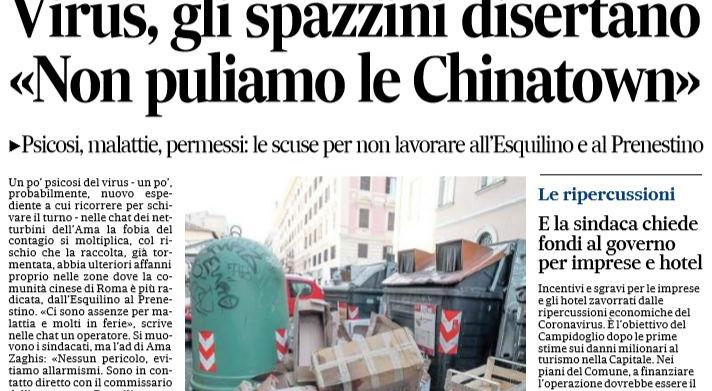 spazzini ama coronavirus chinatown