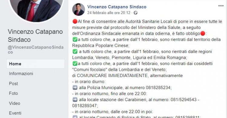 vincenzo catapano sindaco san giuseppe vesuviano 1