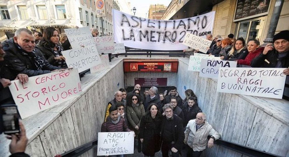 virginia raggi metro barberini 1