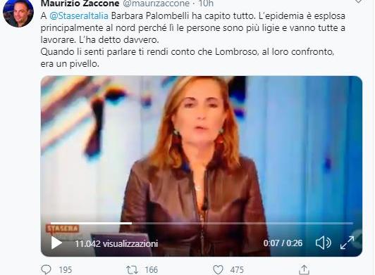 barbara palombelli coronavirus nord