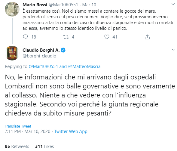 Claudio Borghi E La Svizzera Che Ha Deciso Di Sbattersene E Lasciar Morire La Gente Per Il Coronavirus