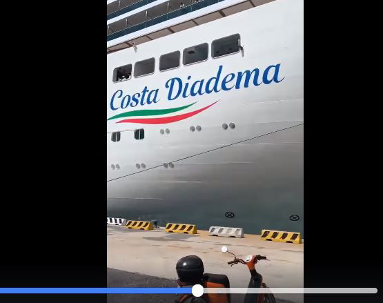 La Costa Diadema a Piombino e i venti marinai con i sintomi del Coronavirus article-post