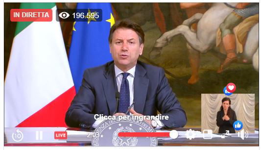 decreto giuseppe conte sanzioni coronavirus