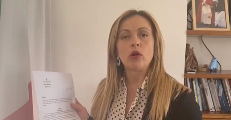 giorgia meloni mille euro conto corrente