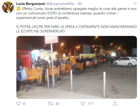 lucia borgonzoni decreto conte zona protetta - 1