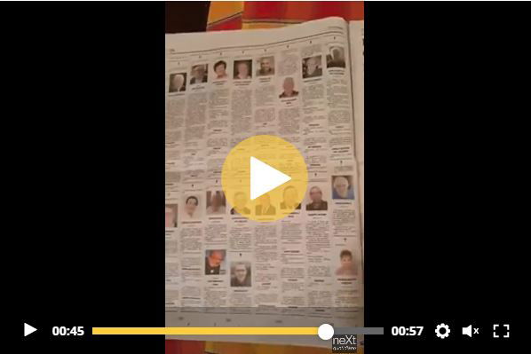 Il video con le undici pagine di necrologi sull’Eco di Bergamo: «Una semplice influenza?» preview