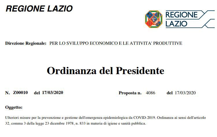 Coronavirus: come cambiano gli orari dei negozi nel Lazio article-post
