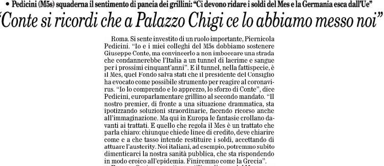 piernicola pedicini m5s mes giuseppe conte