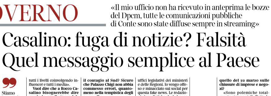 Rocco Casalino: «Io vengo offeso e minacciato sui social network» article-post