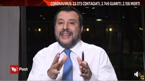 Perché Salvini è ancora lo sciacallo del Coronavirus (nonostante l’emergenza sanitaria) article-post