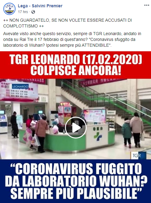 salvini piazza pulita tg leonardo coronavirus - 5