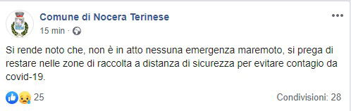 terremoto calabria 17 marzo 2020 emergenza coronavirus 2