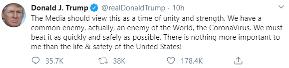 trump coronavirus usa - 1