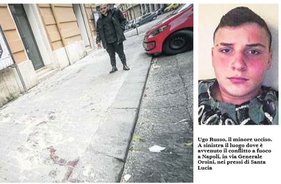 ugo russo 15enne napoli carabinieri