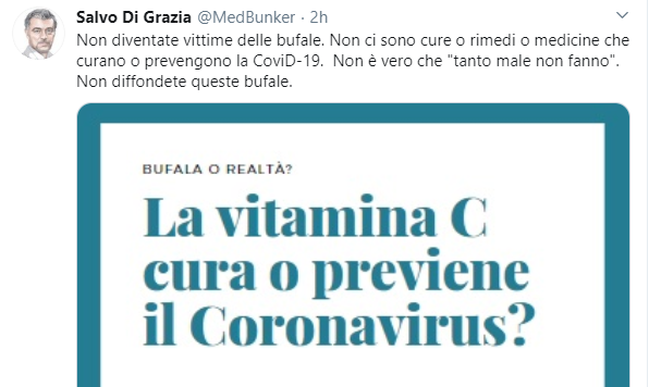 Belen Rodriguez e la bufala della Vitamina C che protegge dal Coronavirus preview