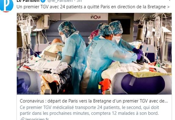 coronavirus parigi treni pazienti