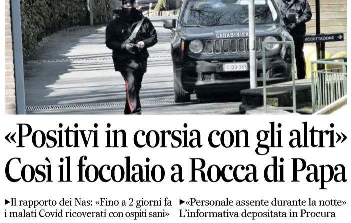 coronavirus rocca di papa nas