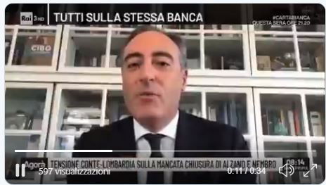 giulio gallera zona rossa bergamo