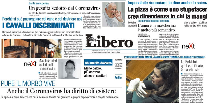 Libero e il Coronavirus che ha diritto di esistere article-post