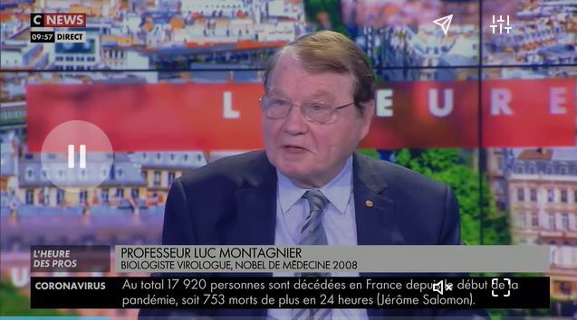 luc montagnier morto