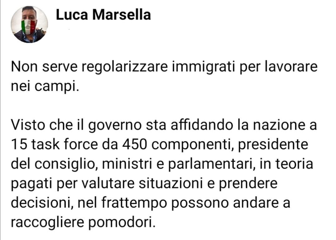 luca marsella immigrati campi