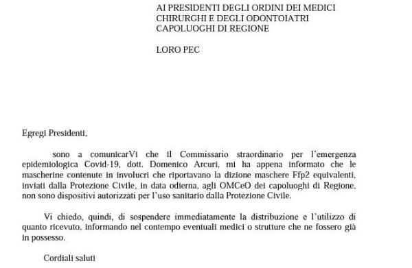 mascherine protezione civile medici 1
