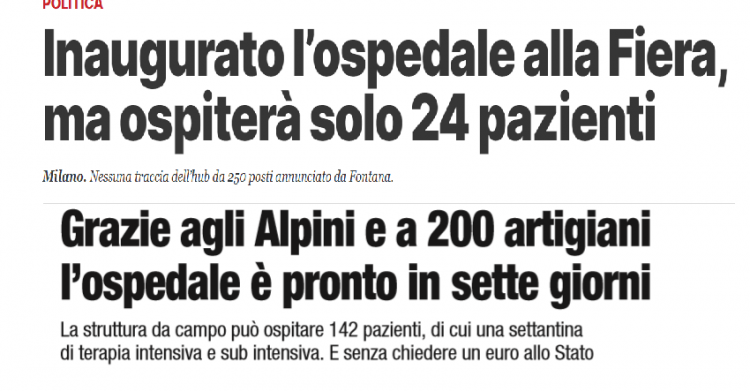 ospedale di bergamo ospedale fiera di milano