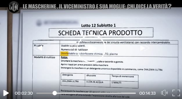 Il Viceministro Sileri La Moglie Giada Nourry E La Storia Delle Mascherine Alle Iene