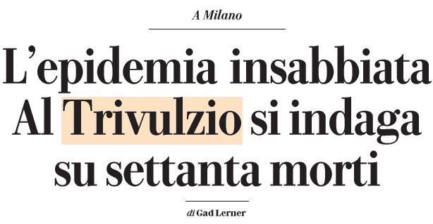 pio albergo trivulzio 70 morti coronavirus