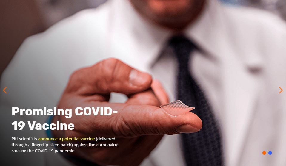 pittcovacc vaccino-cerotto coronavirus