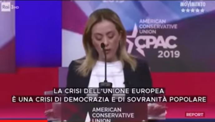 E Fratelli d’Italia si arrabbia perché Report ha parlato di Giorgia Meloni article-post