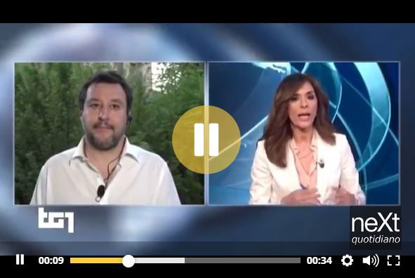 La figlia di Salvini e quell’uomo cattivo che ce l’ha con papà preview