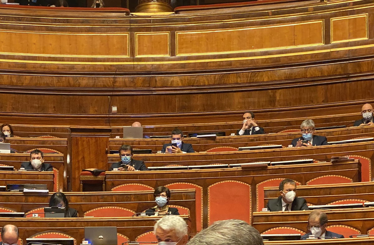 La Lega occupa il Senato ma quando inizia la seduta per il DEF Salvini ha da fare article-post