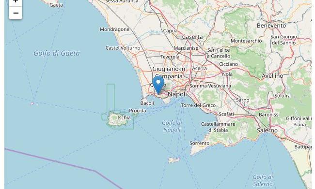 terremoto pozzuoli oggi