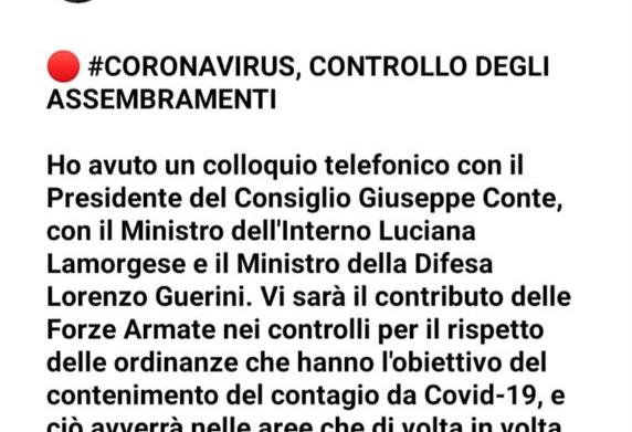 vincenzo de luca lamorgese passeggiate 1
