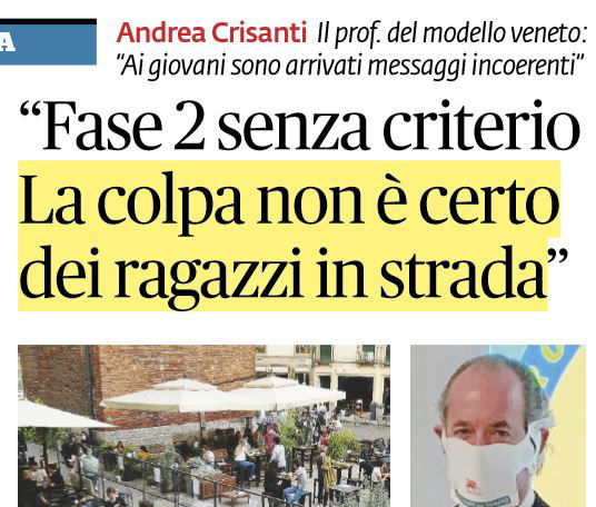 Andrea Crisanti e la fase 2 senza criterio article-post