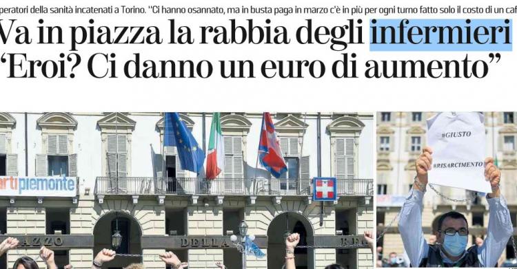 aumento un euro infermieri