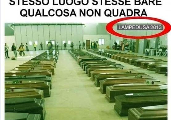 bare bergamo lampedusa bufala paolo pace