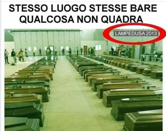 bare bergamo lampedusa bufala paolo pace