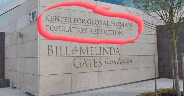 bill gates center for global human population reduction