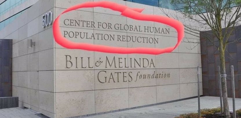 bill gates center for global human population reduction