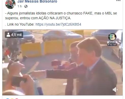 bolsonaro grigliata