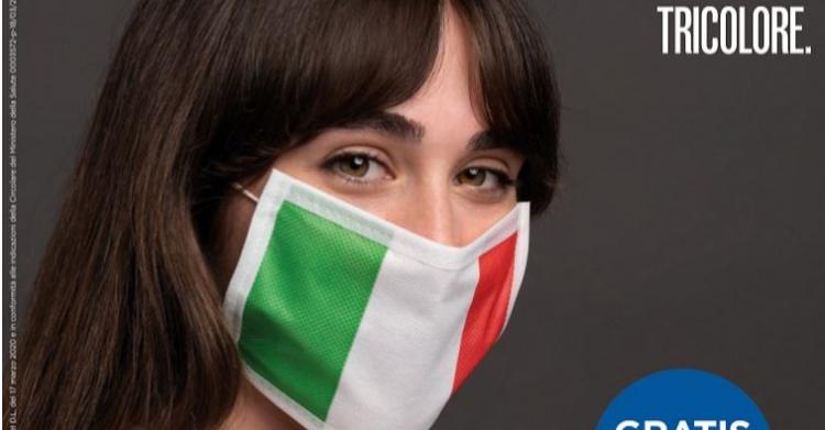 corriere della sera mascherina tricolore 2 giugno 1
