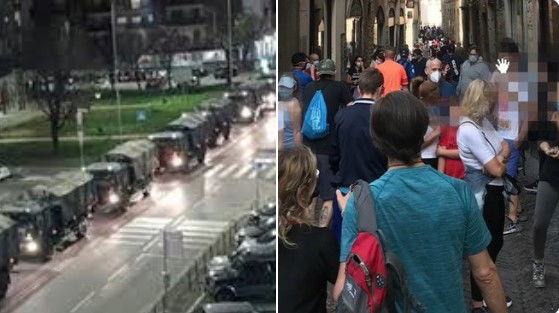 La foto dell’assembramento alla Corsarola di Bergamo Alta article-post