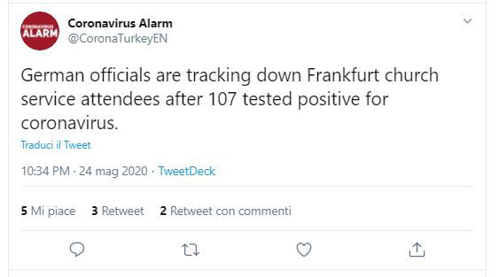 Come una messa battista a Francoforte ha portato 107 positivi al Coronavirus article-post