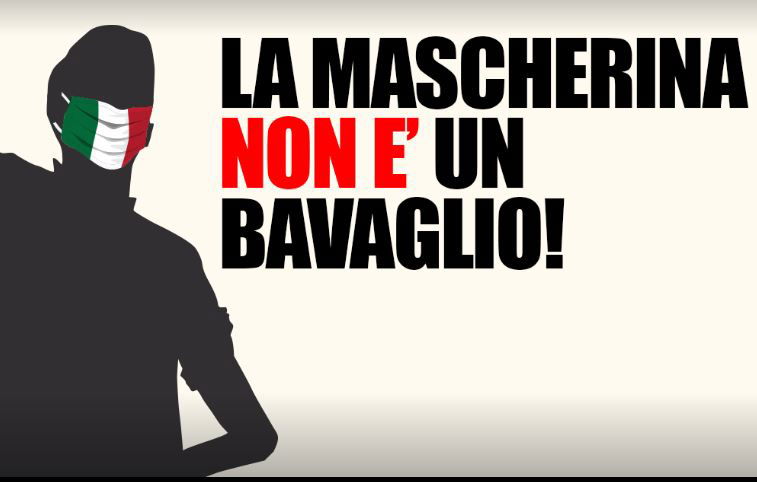 Le Mascherine Tricolori nelle piazze contro il governo Conte preview