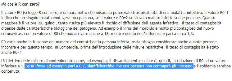 Gallera pensa che se l’errore sull’indice di trasmissibilità lo fanno in due vale la metà