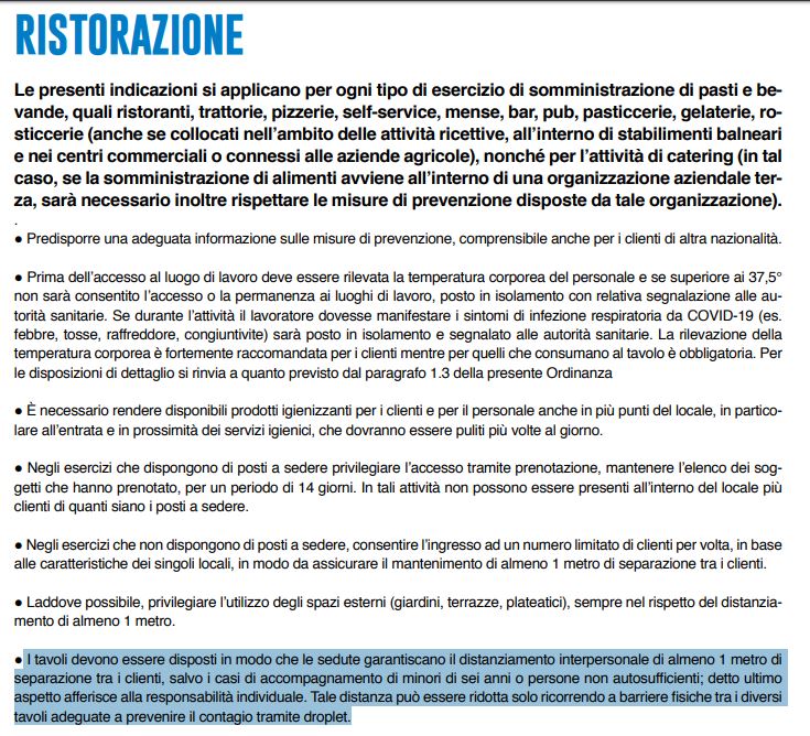 ordinanza regione lombardia familiari a un metro